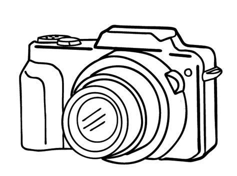 Collection Of Camera Coloring Pages Free Printable