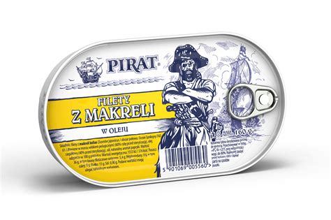 Filety z makreli w oleju 160 g Przetwórstwo Rybne Łosoś Ustka