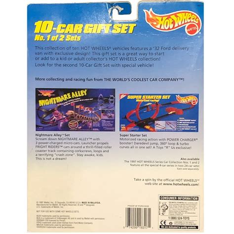 Hot Wheels Car Gift Set CollectiblesAndMoreInStore