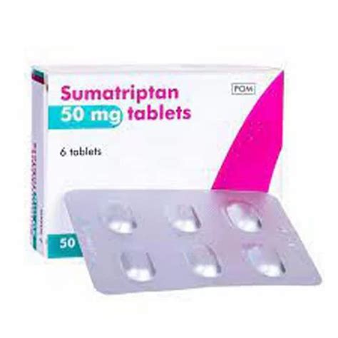 Sumatriptan 50 Mg Tablets At ₹ 64stripe Imitrex Tablet In Nagpur Id 22151820697