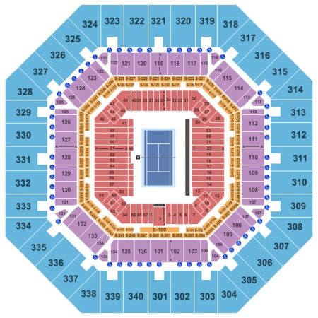 Arthur Ashe Stadium Tickets and Arthur Ashe Stadium Seating Charts ...