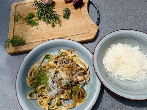 Nudeln In Pilz Fenchel So E Rezept Mit Bild Kochbar De