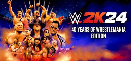 Buy WWE 2K24 40 Years Of Wrestlemania UK Xbox One Xbox Series X Xbox