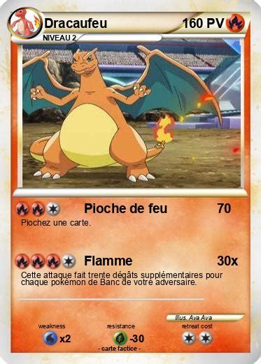 Pokémon Dracaufeu 3379 3379 Pioche de feu Ma carte Pokémon