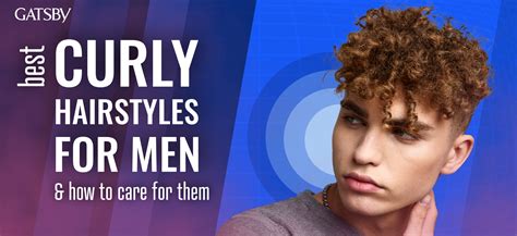 Best Curly Hairstyles for Men & How to Care for Them | GATSBY is your ...