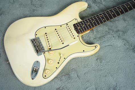 1963 Fender Stratocaster Olympic White Refin HSC