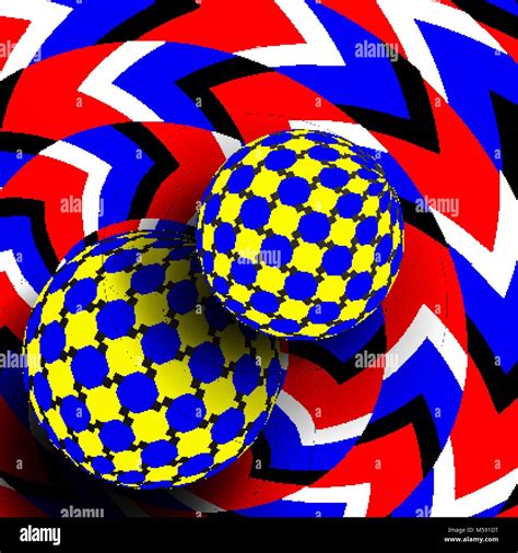 Illusion Vector Optical D Art Rotation Dynamic Optical Effect Swirl