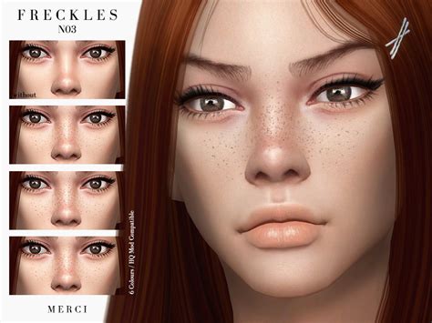 The Best Freckles By Pxelpunk Sims 4 Sims The Sims 4 Skin Porn Sex