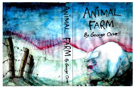 Gin Mouse Art: Animal Farm Book cover