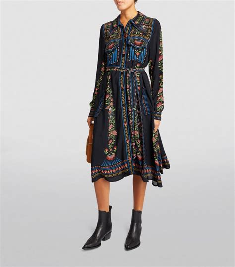 Womens Farm Rio Multi Toucan Garden Midi Dress Harrods Uk