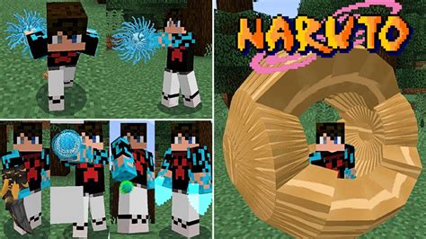 Jutsus En Minecraft Pe Addon De Naruto Para Minecraft Pe Youtube