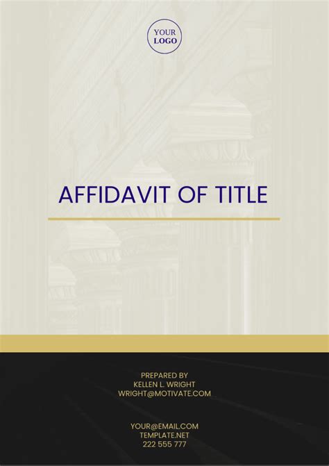 Free Title Templates to Edit Online