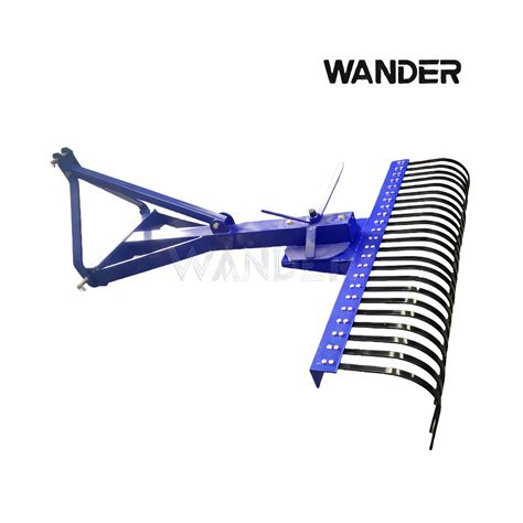 3 Point 4FT/5FT/6FT Landscape Rake, Tine Rake for Tractors - Landscape