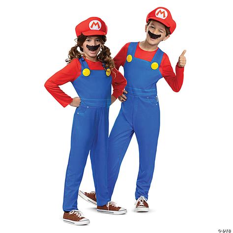 Kids Classic Elevated Super Mario Bros™ Mario Costume | Halloween Express