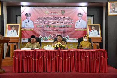 Setda Prov Kalteng Pemprov Kalteng Gelar Rapat Tepra Triwulan Iv