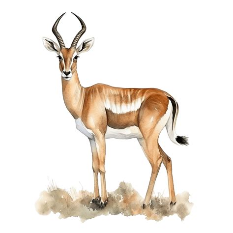 Gazelle Animal Logo