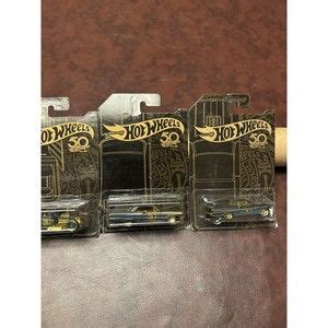 Hot Wheels Toys Hot Wheels Th Anniversary Black And Gold Set Poshmark