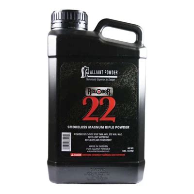 Alliant Reloder 22 Smokeless Magnum Rifle Reloading Powder SCHEELS