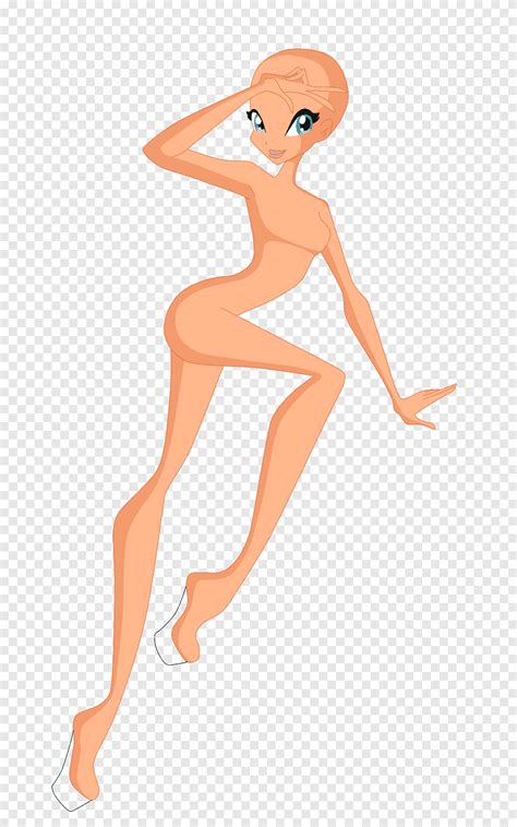 Winx Club Sirenix Base 2 Naked Woman Illustration Png PNGEgg