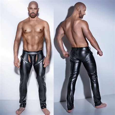 Sexy Imitation Leather Tight Trousers Lingerie For Men China Lingerie And Lingerie For Men Price