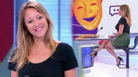 Julia Livage Rayonnante Dans TÉlÉmatin Avec De Jolies Jambes Jolies