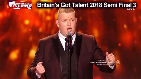 Gruffydd Wyn Roberts Opera Singer STANDING OVATION Britain S Got Talent