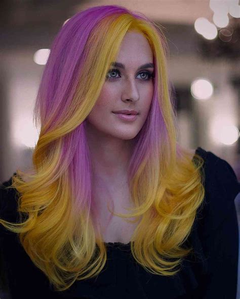 pink with purple hair 8