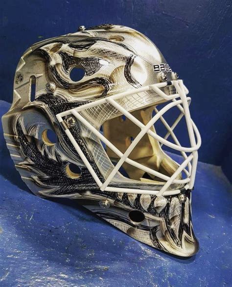 Goalie Mask Painting Ideas | Inspiration | Goalie Coaches | Goalie mask ...