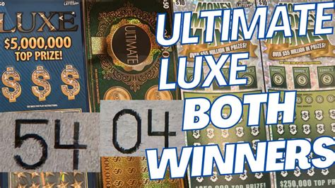 Ultimate And Luxe Last Tickets 20 🎟️ Both Winners 🍀🍀🍀 Mix Texas Lottery 💵💵💵💰💰 Youtube