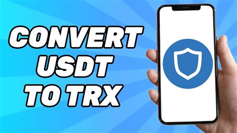 How To Convert USDT To TRX On Trust Wallet YouTube