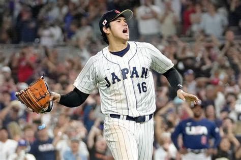 第5回wbc決勝・日本－米国：投打「二刀流」大谷翔平 2023年 写真特集：時事ドットコム