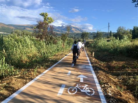 Ecco La Nuova Pista Ciclabile Da Scafa Alle Sorgenti Del Lavino Tra