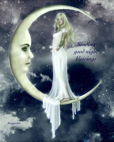 Good Night Blessings Spiritual Images Good Night Blessings Witch Magic