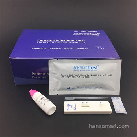 Dengue NS1 Test Cassette for Whole Blood or Serum | Henso Medical