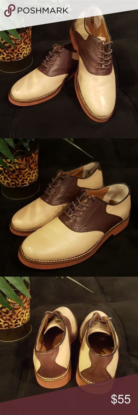 G H Bass Saddle Shoes Oxfords ~ Burlington Style Saddle Shoes Leather Oxfords Shoes Oxfords