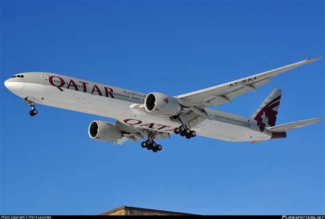 A7 BAJ Qatar Airways Boeing 777 3DZER Photo By Pierre Lacombe ID