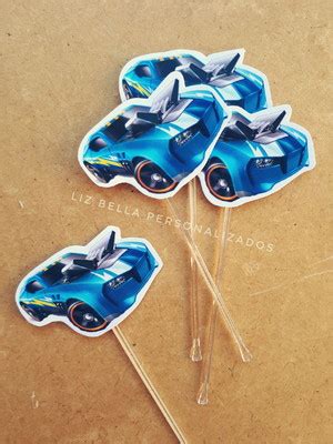 Topper Para Doces Hot Wheels Unidades Elo