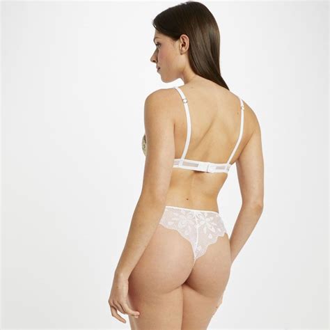 Soutien Gorge Ampliforme Coque Moul E Blanc Sarah Suisses