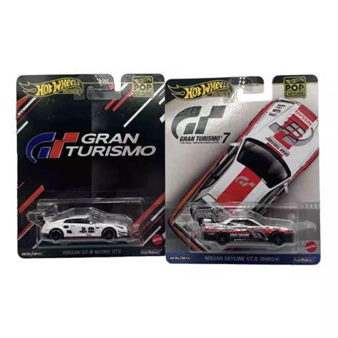 2024 HOT WHEELS Pop Culture Nissan Skyline GT R R34 Nismo GT3 Gran Turismo EUR 45 76