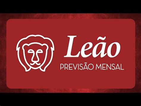 Previsão Mensal De Leão Outubro 2016 Vídeo Dailymotion