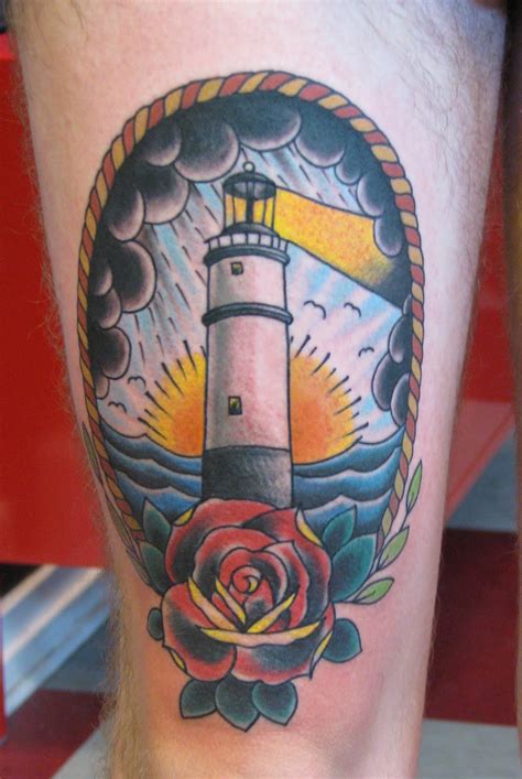 Lighthouse Tattoos Designs Ideas And Meaning Tattoos For You