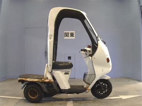 Скутер грузовой трехколесный с крышей HONDA GYRO UP купить по цене ...