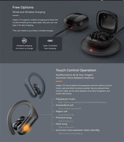 Xiaomi Haylou T17 Sport Earhook TWS Earbud price in Bangladesh - Hojoborolo