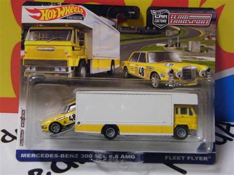 11 22 Team Transport MERCEDES BENZ 300 SL 6 8 AMG Hot Wheels Aukro