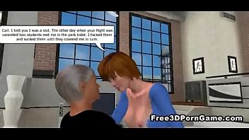 Sexy Hottie De Dibujos Animados En D Mostrando Sus Tetas Perfectas Xvideos