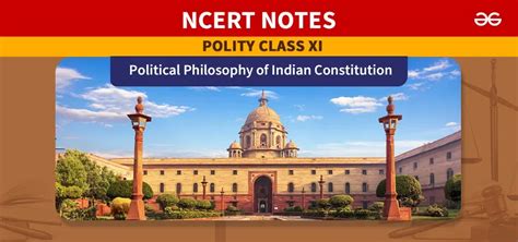 Political Philosophy Of Indian Constitution Class