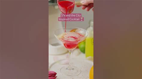 T Try This Mocktail Inspired By The Sex And The City Series Mocktail Mocktailrecipes