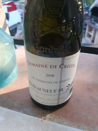 Domaine De Cristia Les Terrasses De Crista Ch Teauneuf Du Pape Vivino