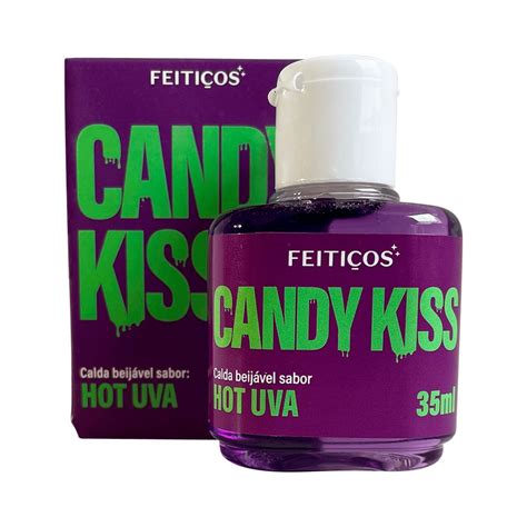 Candy Kiss Calda Beijável Hot 35ml Feitiços