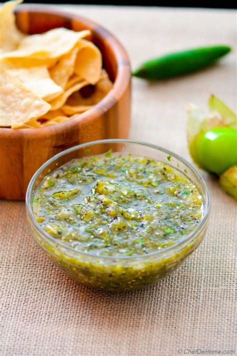 Fire Roasted Tomatillo Salsa My Other Chipotle Mexican Grill Favorite